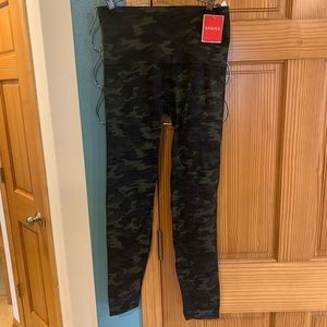 SPANX camouflage leggings, new with tag.